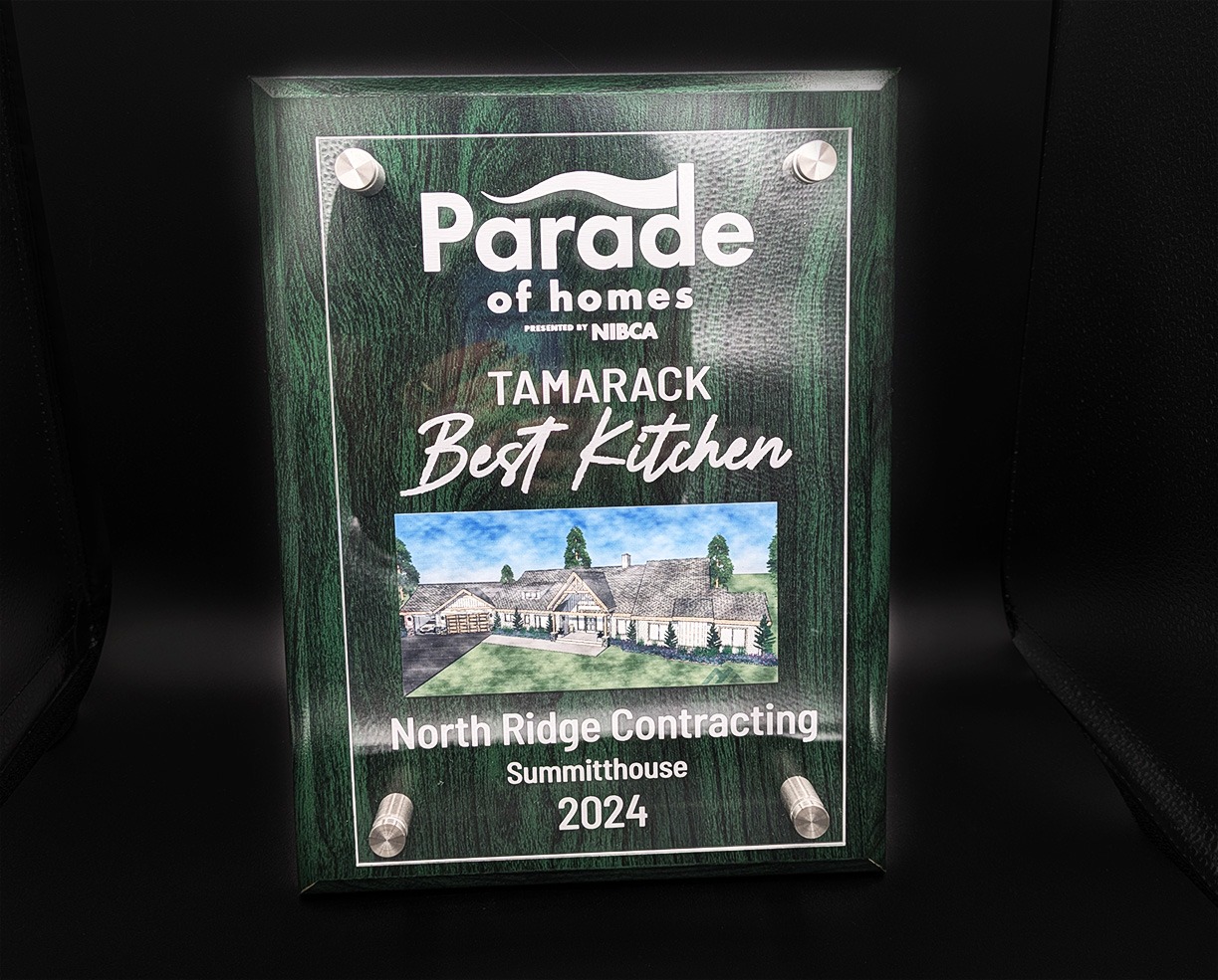 Best Kitchen reward from 2024 SummitHouse - Tamarack Parade of Homes